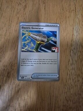 🔥 QTY 1 Electric Generator Trainer Item Card